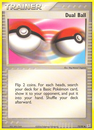 Team Magma v Aqua Dual Ball #72/95